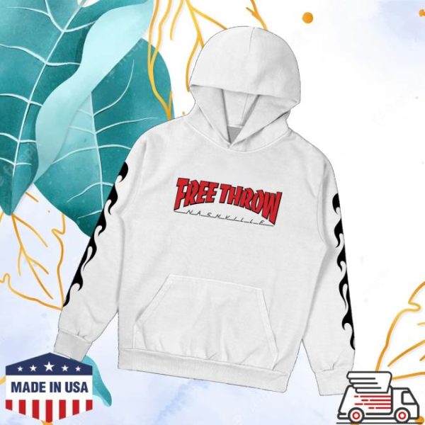 Free Throw Band Merch Store Thrash Hoodie