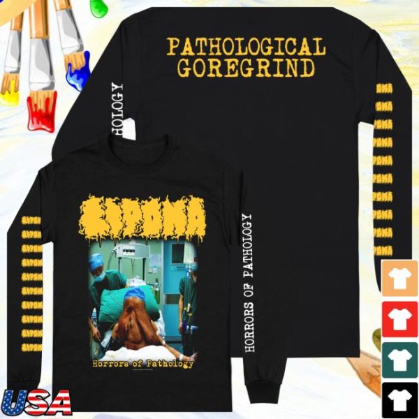 Realityfade Store Merch Lipoma ‘Horrors Of Pathology’ Long Sleeve