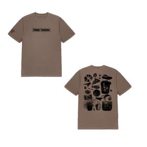 Free Throw Band Merch Store Collage Tee