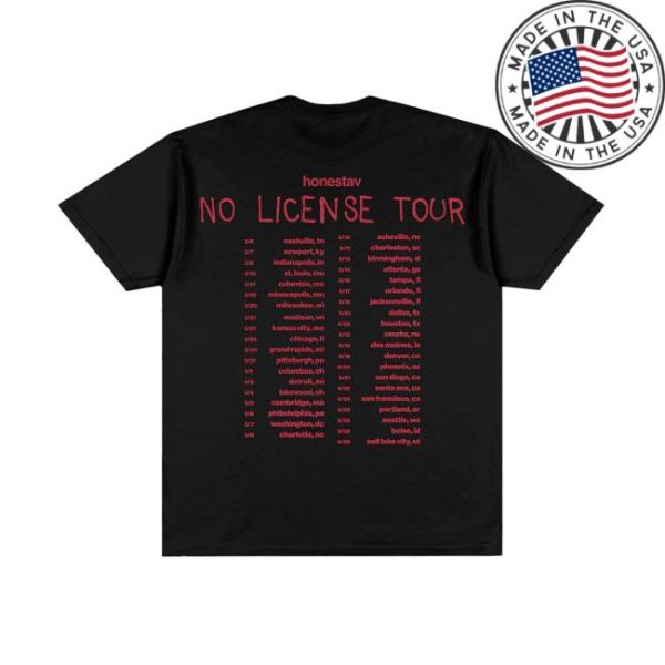 Honestav Store Merch Honestav License Tee
