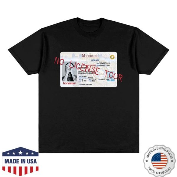 Honestav Store Merch Honestav License Tee