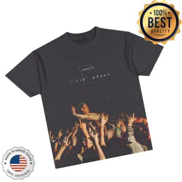 Honestav Store Merch Livin’ Wrong Tee