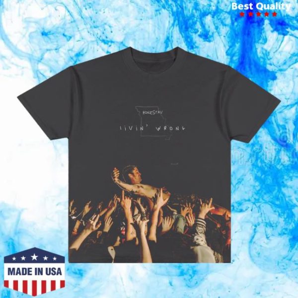 Honestav Store Merch Livin’ Wrong Tee