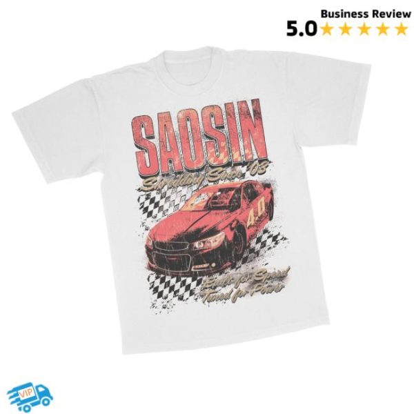 Saosin Store Merch Built For Speed Tee