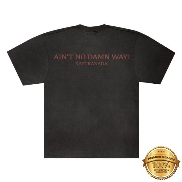 Kaytranada Merch Store Shop Ain’t No Damn Way Wink Tee
