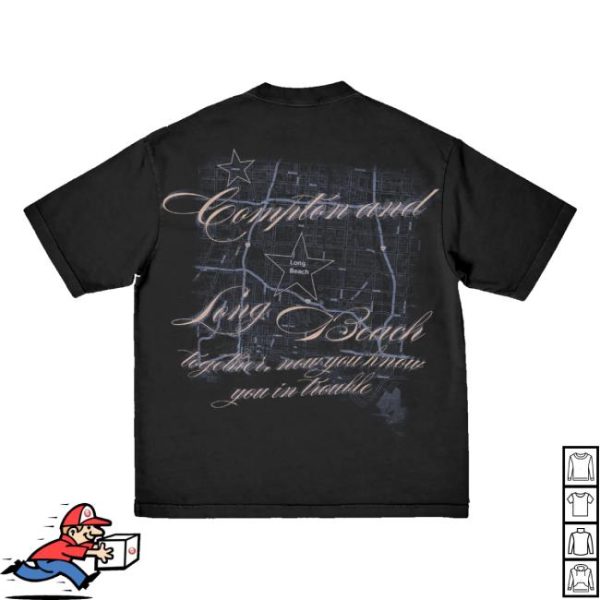 Snoop Dogg Merch Store Snoop Script Tee Black