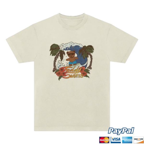 Teddy Swims Merch Store Shop Surf’s Up Teddy Tee
