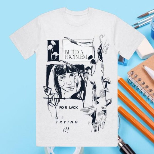 Dodie Merch Store Shop Build A Problem Patch Tee