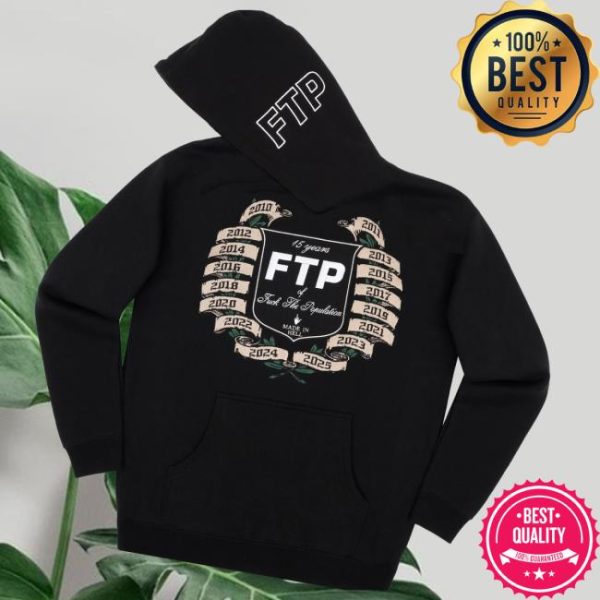 Ftp Merch Store Shop 15 Year Anniversary Pullover