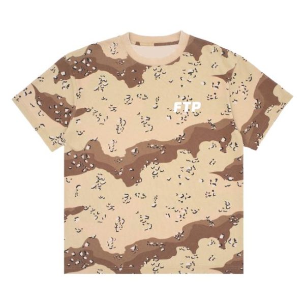 Ftp Merch Store Shop Desert Camo Logo Tee
