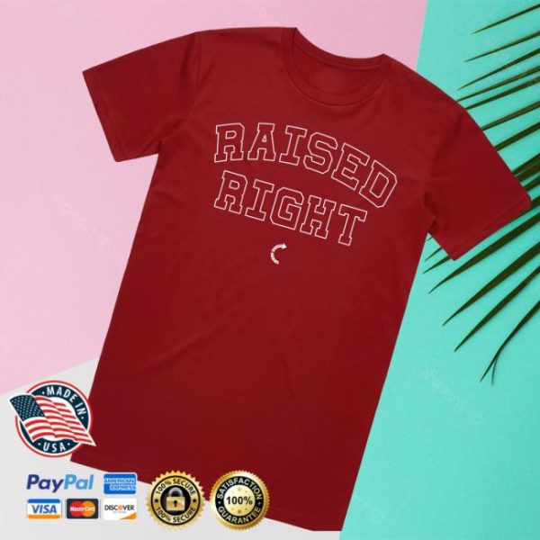 Tpusa Merch Store Raised Right T-Shirt