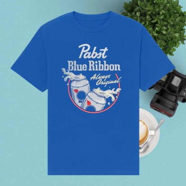 Pabst Blue Ribbon Store Merch Always Original Royal Tee