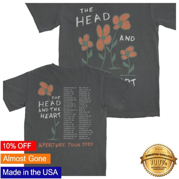 Theheadandtheheart Store Merch That Flower Tour Dates Tee