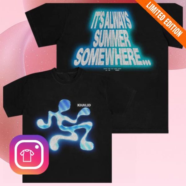 Khalid Store Merch After The Sun Goes Black shirt