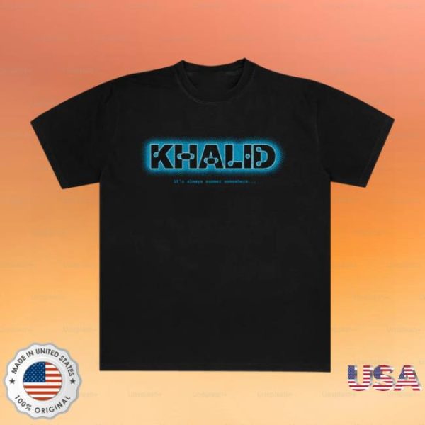 Khalid Store Merch After The Sun Goes Shirt