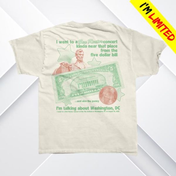 Benrectormusic Store Merch Ben Rector Live In Dc Tee
