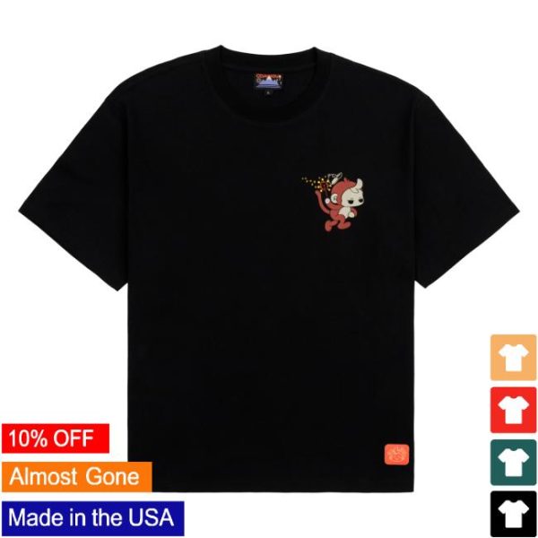 Cdawgva Store Merch Sparkler Monke Oversized Tee