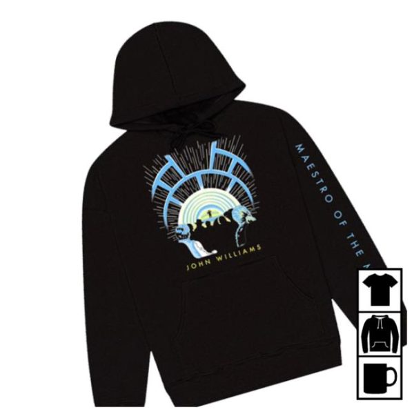 Laphilstore Merch John Williams Maestro Of The Movies Lightspeed Hoodie