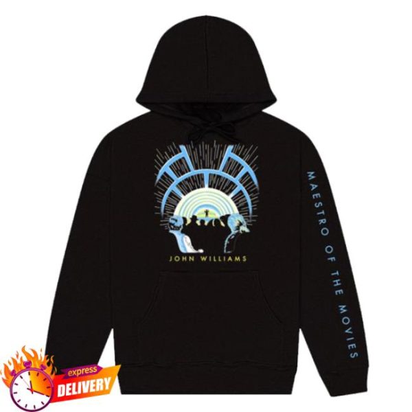 Laphilstore Merch John Williams Maestro Of The Movies Lightspeed Hoodie
