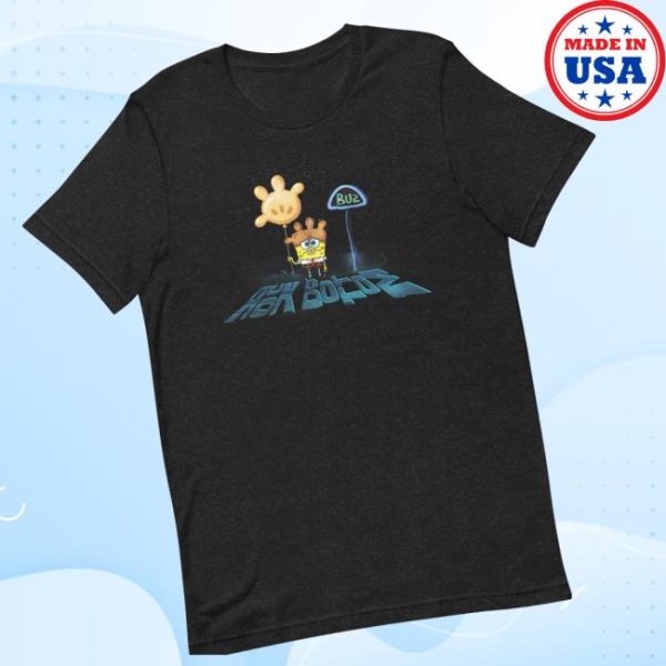 Paramount Shop Store Merch Spongebob Rock Bottom Glove T-Shirt