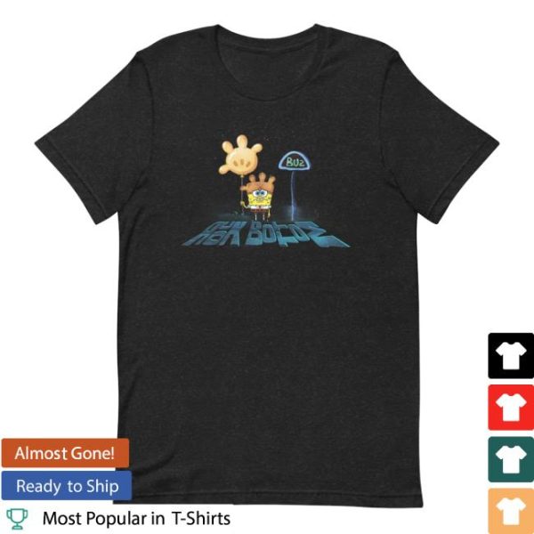 Paramount Shop Store Merch Spongebob Rock Bottom Glove T-Shirt