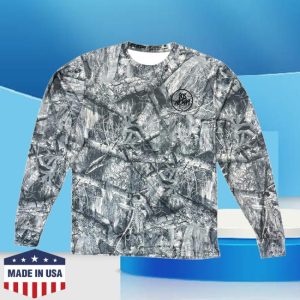 808Allday Merch Store Shop 808Allday White Real Tree Camo Dri Fit Performance Ls