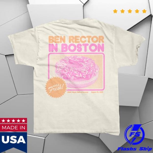 Ben Rector Merch Store Ben Rector Live In Boston Tee