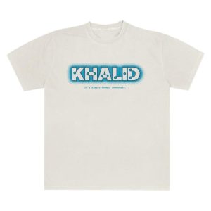 Khalid Store Merch After The Sun Goes Down White Shirt