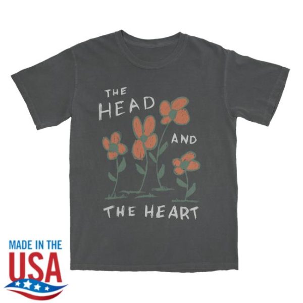 The Head In The Heart Merch Store Shop Thath Flower Tour Dated Tee