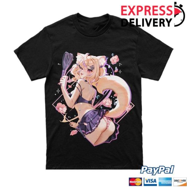 Gamersupps Store Merch Chef’s Kiss Space Cat Squchan Shirt