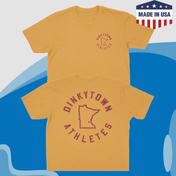 Sotastick Co Store Merch Dinkytown Athletes Gold Out T-Shirt