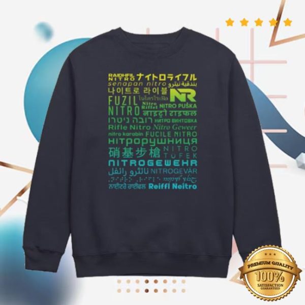 Nitro Rifle Store Merch Mr. Worldwide 25 Sweatshirt