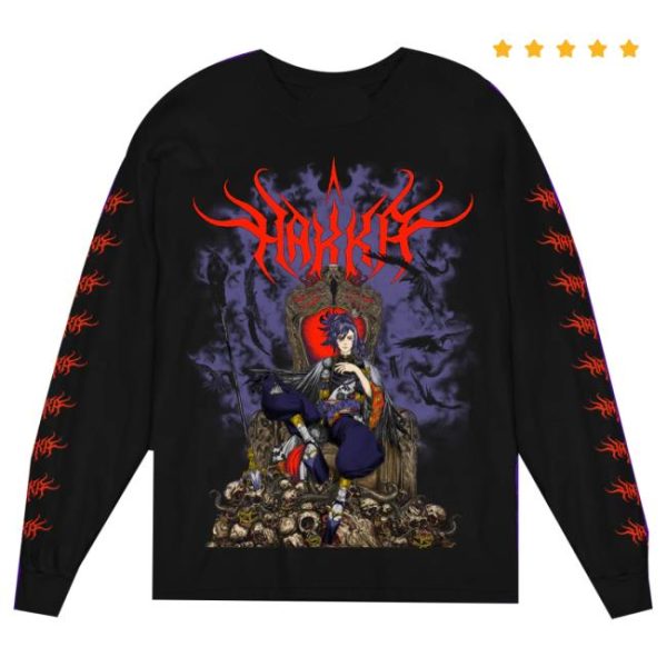 Ghostxghost Store Merch Banzoin Hakka Metalcropolis Long Sleeve T-Shirt
