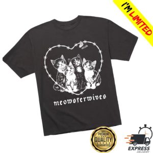 Misterwives Store Merch Meowsterwives Washed Black Tee