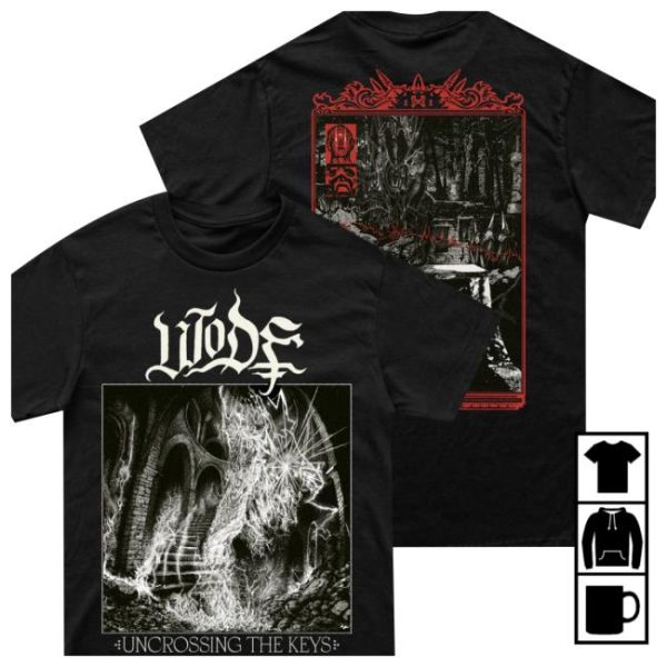 20 Buck Spin Store Merch Wide Uncrossing The Keys T-Shirt