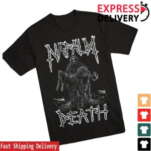 Evil Greed Store Merch Napalm Death Reaper T-Shirt