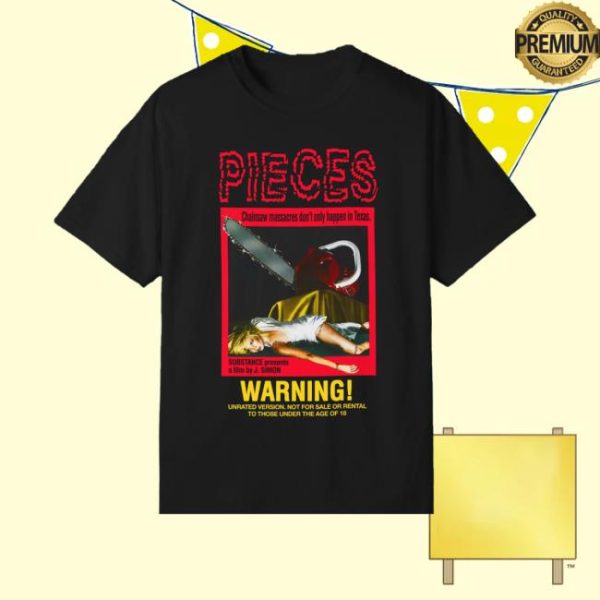 Ironfortressrecords Merch Store Pieces Horror Movie T-Shirt