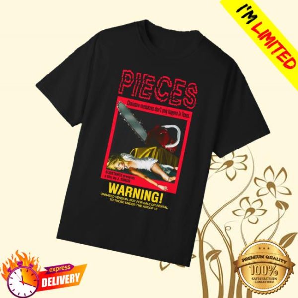 Ironfortressrecords Merch Store Pieces Horror Movie T-Shirt