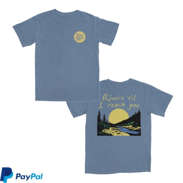 The Head In The Heart Merch Store Thath Blue Rivers Tee
