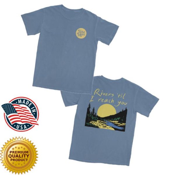 The Head In The Heart Merch Store Thath Blue Rivers Tee