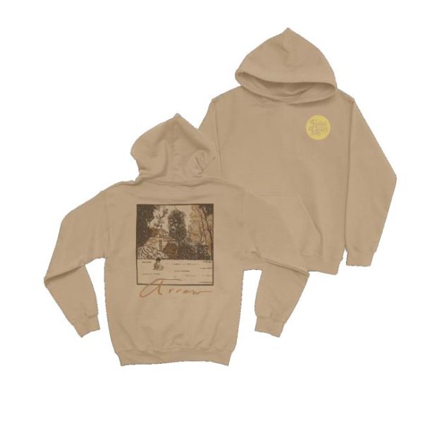 The Head In The Heart Merch Store Arrow Sandstone Hoodie