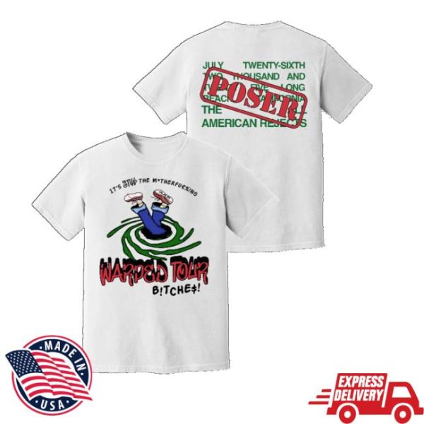 The All-American Rejects Merch Store Warped Tour Poser Tee