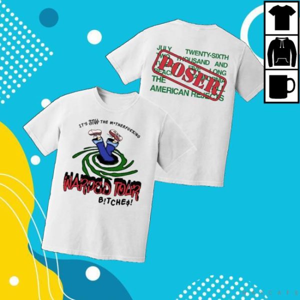 The All-American Rejects Merch Store Warped Tour Poser Tee
