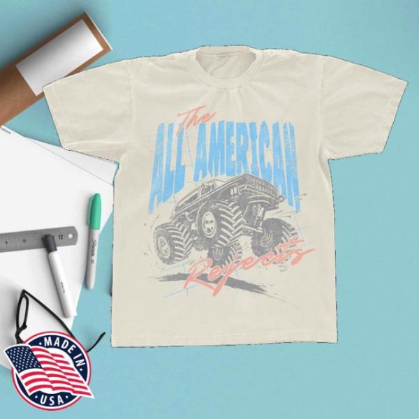 The All-American Rejects Merch Store Monster Truck Tee