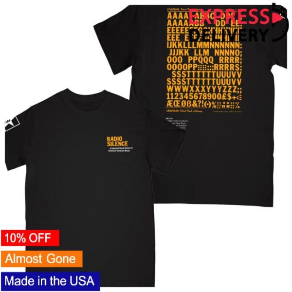 Revhq Store Merch Radio Silence X Revelation Records Chartpak T-Shirt