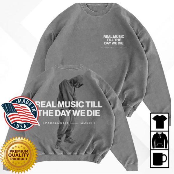 Nfrealmusic Merch Store Shop Grey Rmttdwd Crewneck