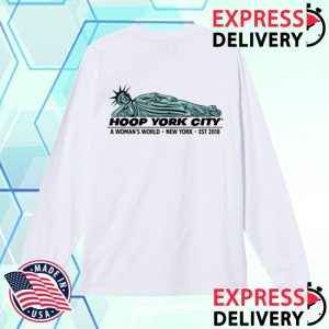 Hoop York City Store Merch A Woman’s World Heavyweight Long Sleeve