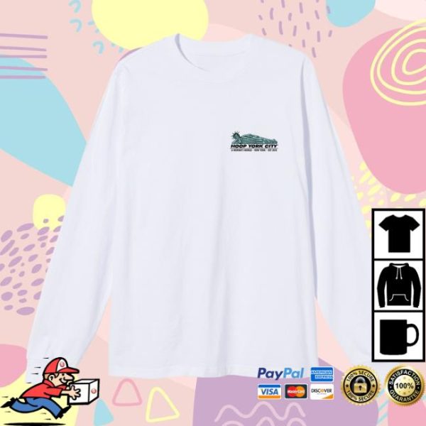 Hoop York City Store Merch A Woman’s World Heavyweight Long Sleeve