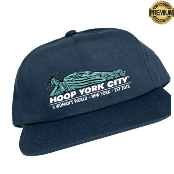 Hoop York City Store Merch A Woman’s World Blue Snapback