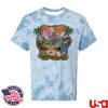 kenny dead ahead festival store merch tie dye guitar trio tee